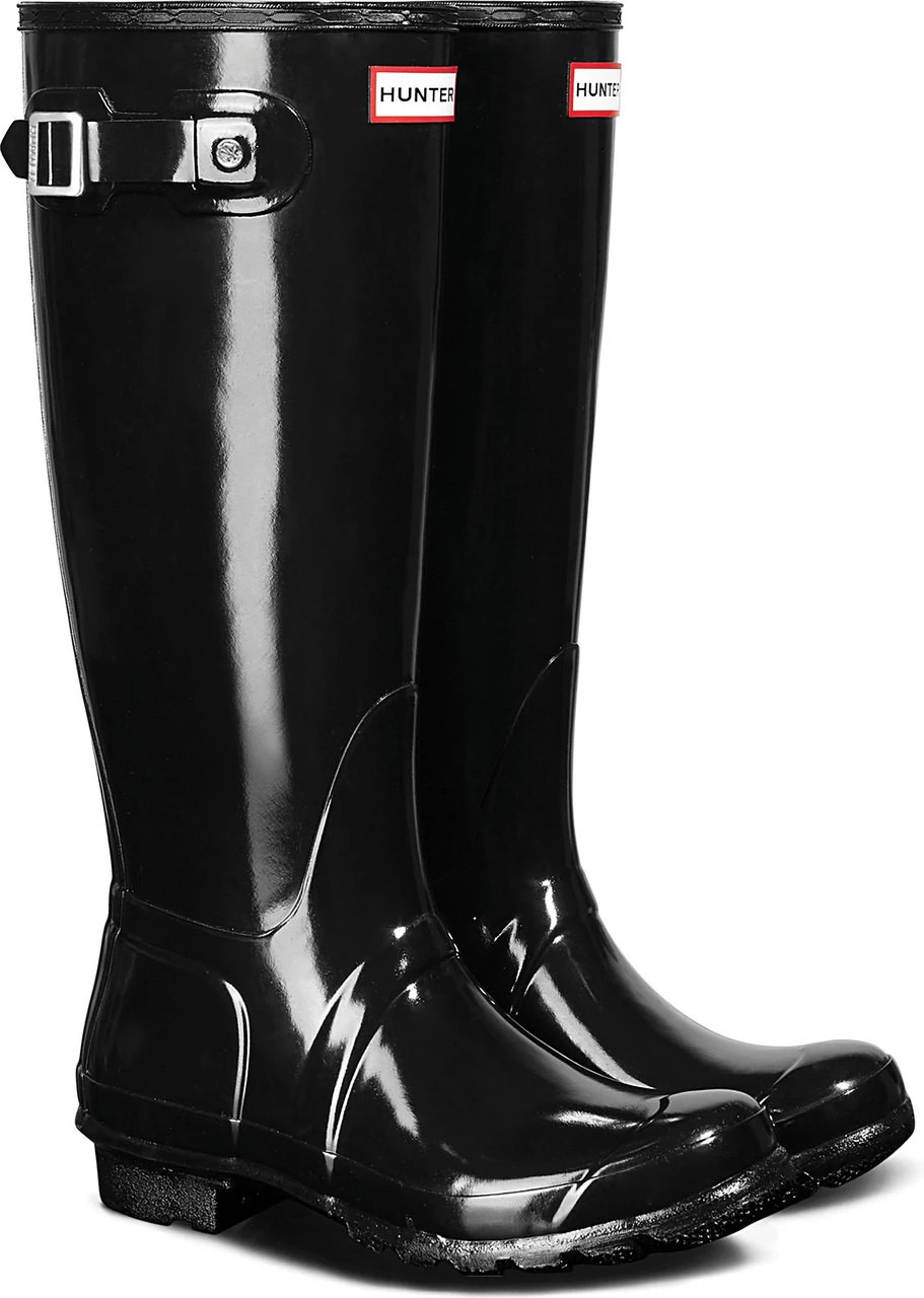 Hunter Women's Original Tall Gloss Rain Boot 4 Hunter Women's Original Tall Gloss Rain Boot - Image 2