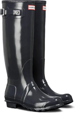 Hunter Women's Original Tall Gloss Rain Boot 12 Hunter Women's Original Tall Gloss Rain Boot -Prime Shoes Shop hunter womens original tall gloss rain boot dark slate wft1000rgl dsl 19175.1536967724