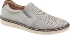 Johnston & Murphy McGuffey Woven Slip On 8 Johnston & Murphy McGuffey Woven Slip On -Prime Shoes Shop johnston murphy mcguffey woven slip on gray tumbled nubuck 25 2527 56419.1585196474