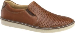 Johnston & Murphy McGuffey Woven Slip On 9 Johnston & Murphy McGuffey Woven Slip On -Prime Shoes Shop johnston murphy mcguffy woven slip on tan full grain 25 1382 74702.1585196474