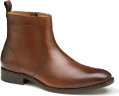 Johnston & Murphy Lewis Zip Boot 5 Johnston & Murphy Lewis Zip Boot -Prime Shoes Shop johnston murphy mens lewis zip boot tan full grain 20 4210 61937.1664813103