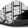 UGG Kids Beach Slide 2 UGG Kids Beach Slide -Prime Shoes Shop ugg childrens kids beach slide black white 1107981k bwht 31799.1646252846
