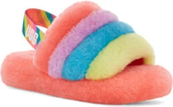 UGG Kids Fluff Yeah Slide 21 UGG Kids Fluff Yeah Slide -Prime Shoes Shop ugg childrens kids fluff yeah slide peach bliss multi 1124925k pbmt 20682.1647038453