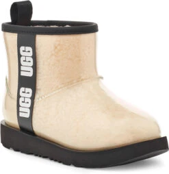 UGG Big Kids Classic Clear Mini II 12 UGG Big Kids Classic Clear Mini II -Prime Shoes Shop ugg kids classic clear mini 2 natural black 1112386k nblc 70299.1656432983