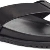 UGG Men's Wainscott Flip 2 UGG Men's Wainscott Flip -Prime Shoes Shop ugg mens wainscott flip black leather 1117475 blle 14487.1620419415