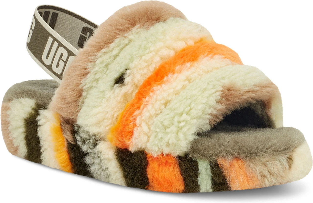 UGG Women's Fluff Yeah Slide Cali Collage 3 UGG Women's Fluff Yeah Slide Cali Collage