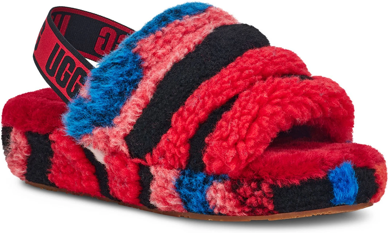 UGG Women's Fluff Yeah Slide Cali Collage 6 UGG Women's Fluff Yeah Slide Cali Collage - Image 4
