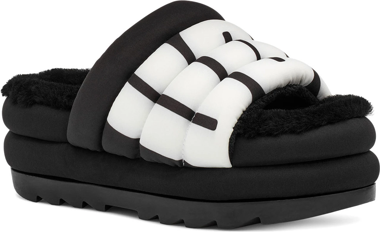 UGG Women's Maxi Slide Logo 3 UGG Women's Maxi Slide Logo