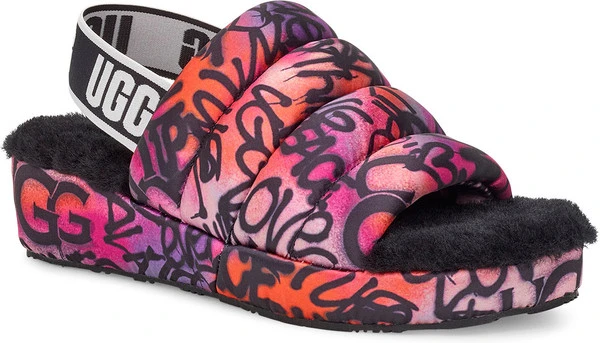 UGG Women's Puff Yeah Pop Graffiti 3 UGG Women's Puff Yeah Pop Graffiti